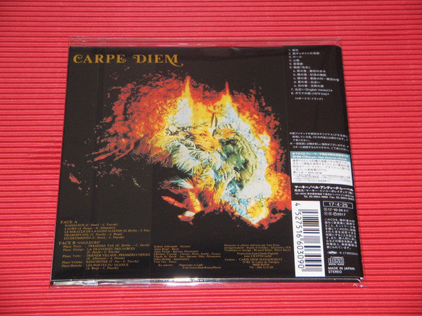 Carpe Diem (8) : Cueille Le Jour  (CD, Album, RE, RM, SHM)