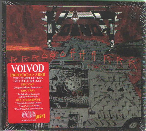 Voïvod : Rrröööaaarrr (CD, Album, RE, RM + CD, RM + DVD-V, NTSC + Dlx)