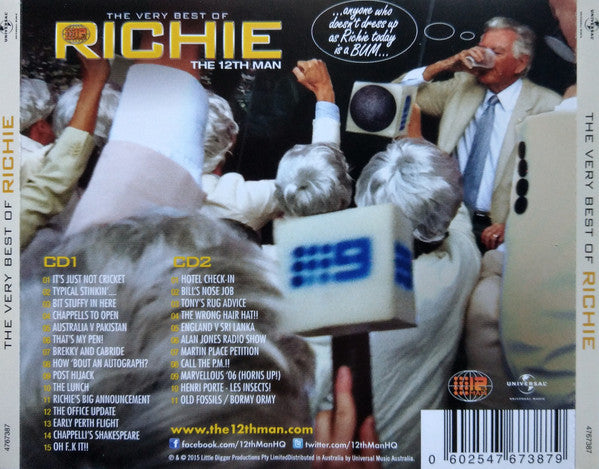 The 12th Man : The Very Best Of Richie (2xCD, Album, Comp)