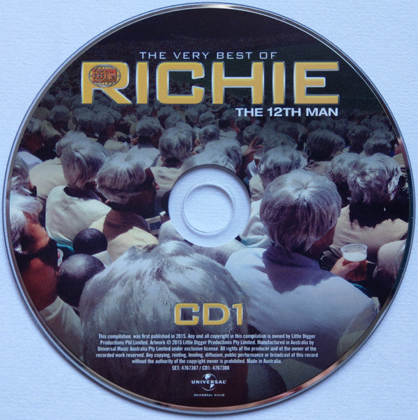 The 12th Man : The Very Best Of Richie (2xCD, Album, Comp)