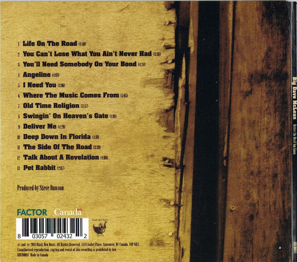 Big Dave McLean : Better The Devil You Know  (CD, Album)