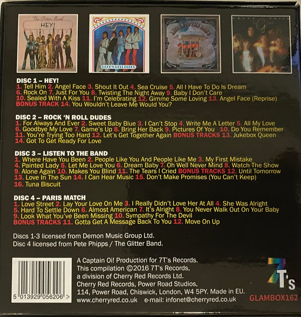 The Glitter Band : The Albums (Box, Comp, Dlx + CD, Album, RE + CD, Album, RE + C)
