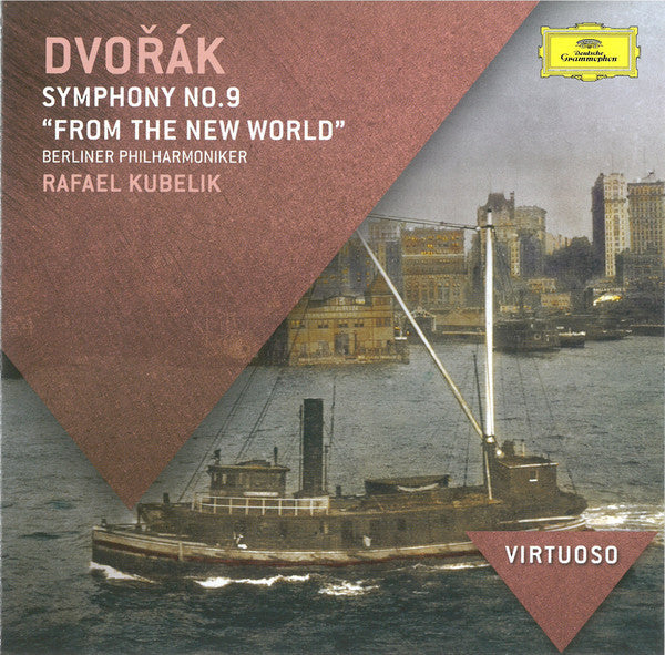Dvořák* - Rafael Kubelik, Berliner Philharmoniker : Symphony No.9 "From The New World" (CD, Comp, RP)