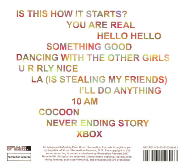 Theme Park (2) : Is This How It Starts? (CD, Album)
