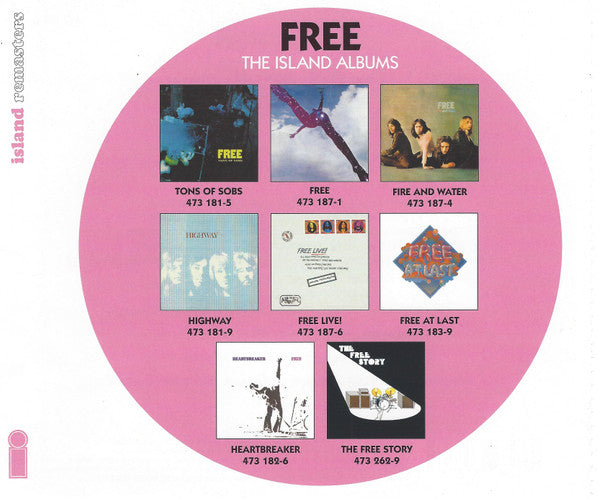 Free : Free Live! (CD, Album, RE, RM)