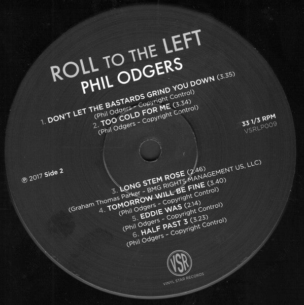 Philip Odgers : Roll To The Left (LP, Ltd)