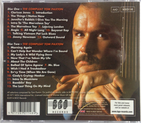 Tom Paxton : The Compleat Tom Paxton (Recorded Live) (2xCD, RM)
