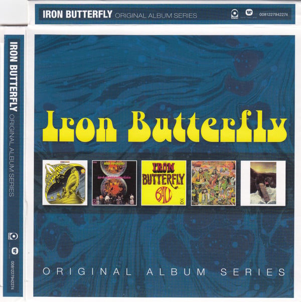 Iron Butterfly : Original Album Series (CD, Album, RE + CD, Album, RE + CD, Album, RE + CD)