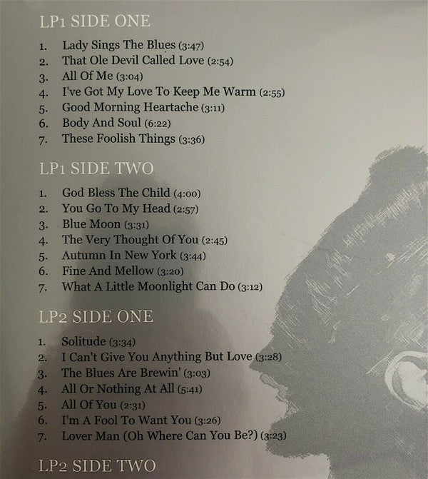 Billie Holiday : The Platinum Collection (3xLP, Comp, Whi)