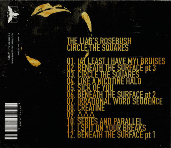 Liar's Rosebush : Circle The Squares (CD, Album)
