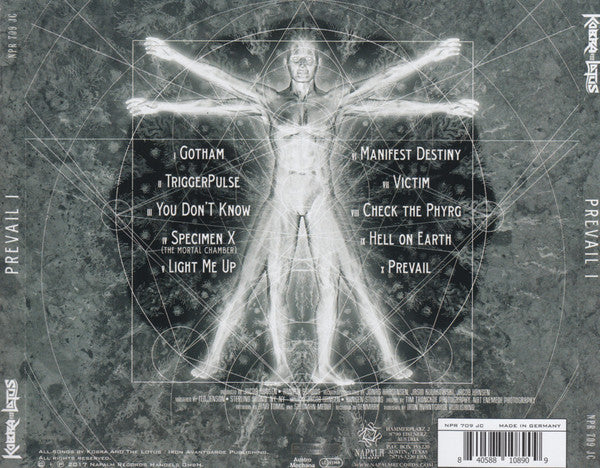 Kobra And The Lotus : Prevail I (CD, Album)