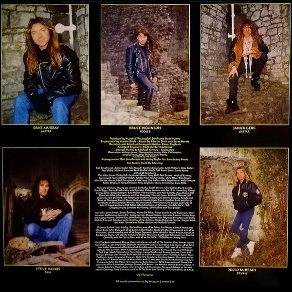 Iron Maiden : Fear Of The Dark (2xLP, Album, RE, RM, 180)