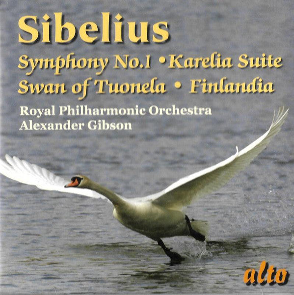 Jean Sibelius, Royal Philharmonic Orchestra, Alexander Gibson : Symphony No. 1 • Karelia Suite | Swan Of Tuonela • Finlandia (CD, Album, RM)