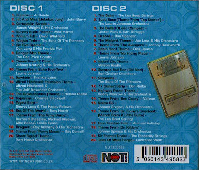Various : The Greatest TV Themes Of The 50s & 60s (2xCD, Comp)