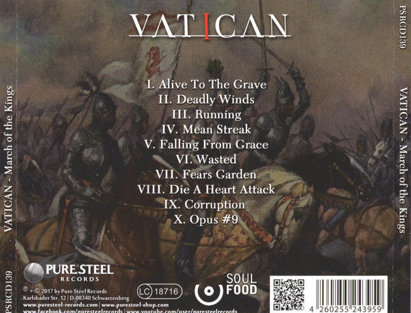 Vatican (5) : March Of The Kings (CD, Album)