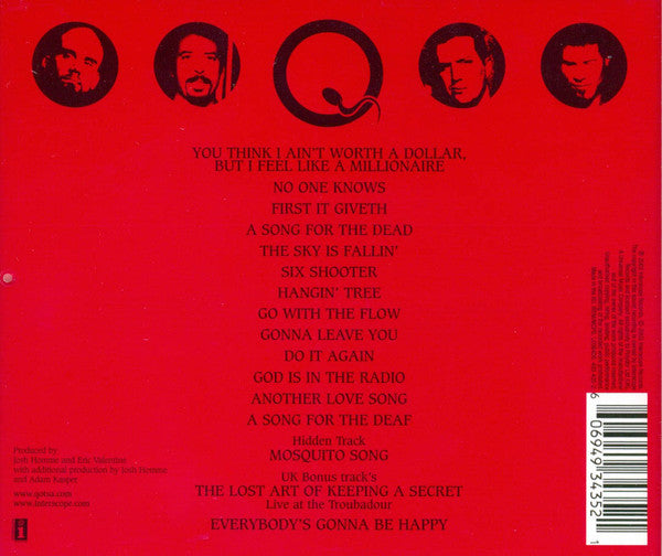 Queens Of The Stone Age : Songs For The Deaf (CD, Album, Ltd, S/Edition)