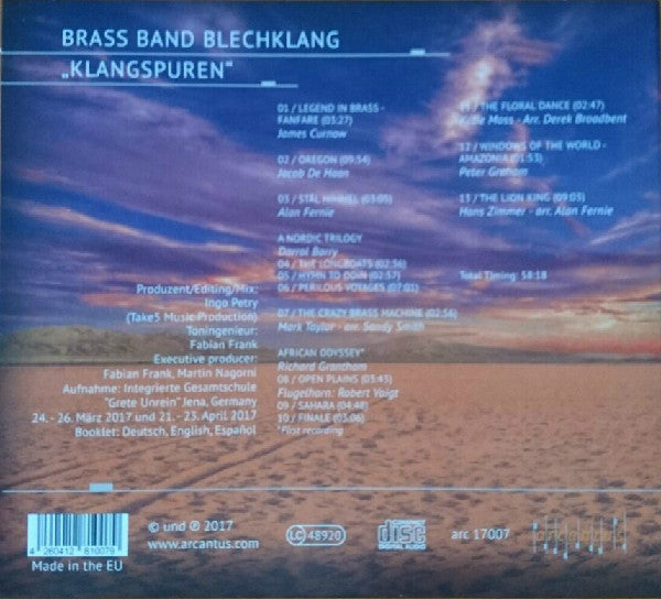 Brass Band BlechKLANG : Klangspuren (CD, Album)