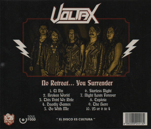Voltax : No Retreat... You Surrender (CD, Album)