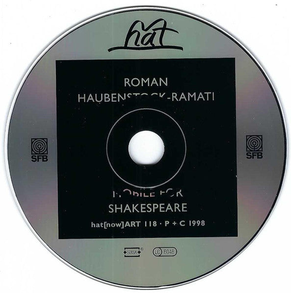 Roman Haubenstock-Ramati | Ensemble Avantgarde Conducted By Beat Furrer : Mobile For Shakespeare (CD, Album, 24B)