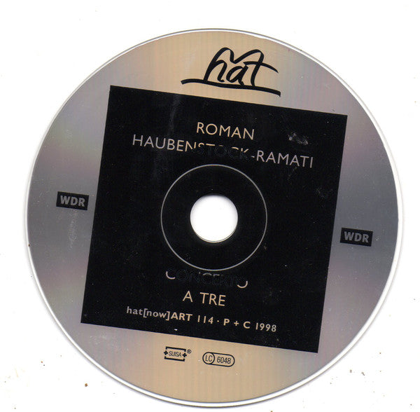 Roman Haubenstock-Ramati - ensemble recherche : Concerto A Tre (CD, Album)