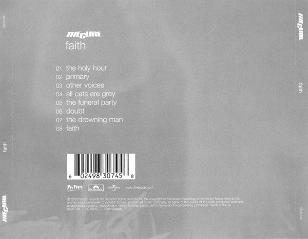 The Cure : Faith (CD, Album, RE, RM)