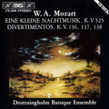 Wolfgang Amadeus Mozart, Drottningholms Barockensemble : Eine Kleine Nachtmusik - Divertimento K.V.136,137,138 (CD, Emp)