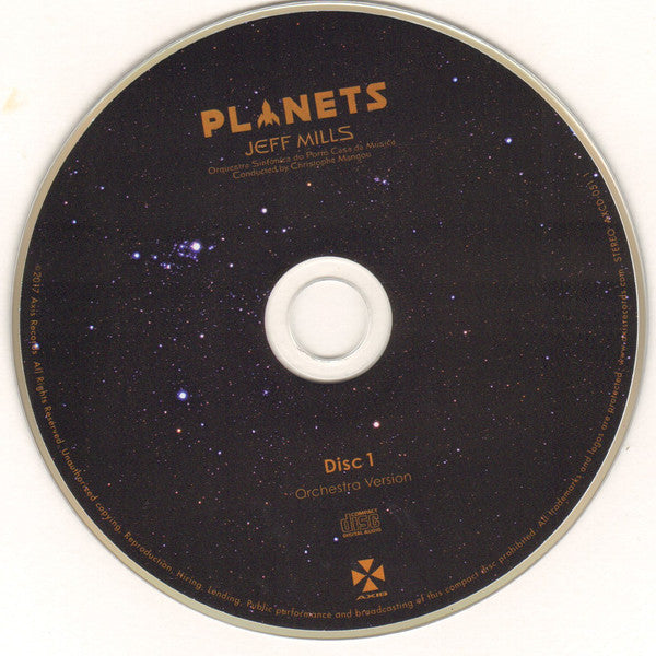 Jeff Mills & Orquestra Sinfónica do Porto Casa da Música : Planets (2xCD, Album)