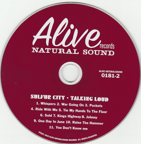 Sulfur City : Talking Loud (CD, Album)