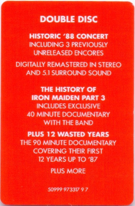 Iron Maiden : Maiden England '88 (2xDVD-V, RE, PAL)