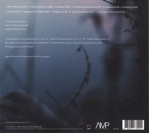 Christian Balvig, Frederik Emil Bülow, Adrian Christensen : Associated With Water (CD, Album)