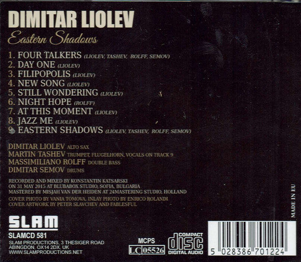 Dimitar Liolev : Eastern Shadows (CD, Album)