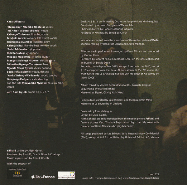 Kasai Allstars & Orchestre Symphonique Kimbanguiste : Around Félicité (2xCD, Album)