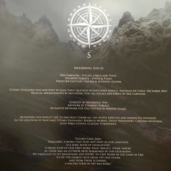 Mourning Sun (3) : Último Exhalario (LP, Album, Ltd)