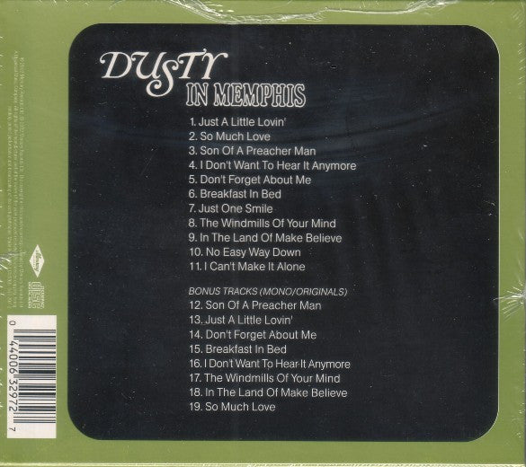Dusty Springfield : Dusty In Memphis (CD, Album, RM, Del)