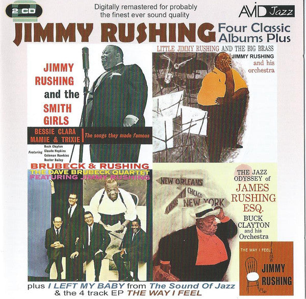 Jimmy Rushing : Four Classic Albums Plus (2xCD, Album, Comp)