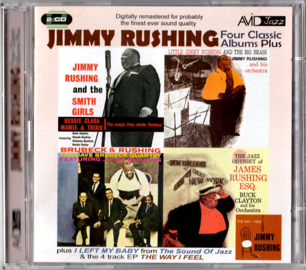 Jimmy Rushing : Four Classic Albums Plus (2xCD, Album, Comp)