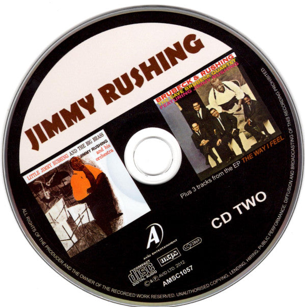 Jimmy Rushing : Four Classic Albums Plus (2xCD, Album, Comp)