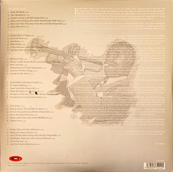 Louis Armstrong : The Platinum Collection (3xLP, Comp, Whi)