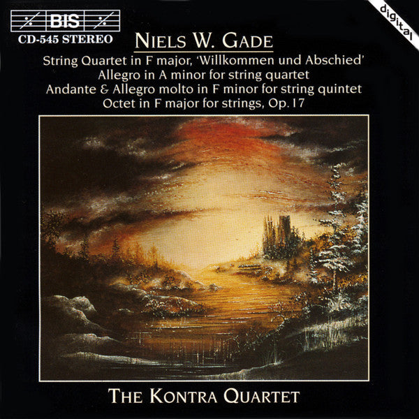 The Kontra Quartet, Niels Wilhelm Gade : Chamber Music (CD, Album)