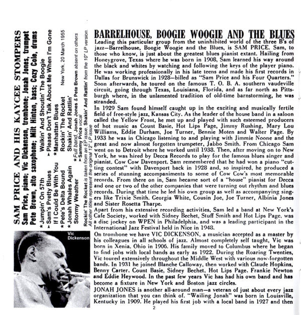 Sammy Price : Three Classic Albums Plus (2xCD)
