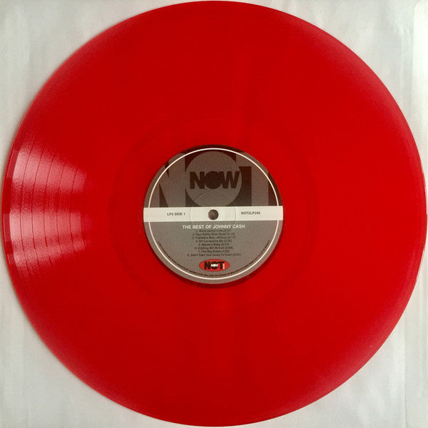 Johnny Cash : The Best Of Johnny Cash (2xLP, Comp, Red)