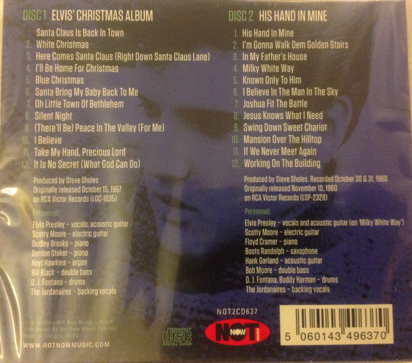 Elvis Presley : Elvis Christmas & Gospel Greats  (2xCD, Comp)