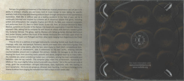 Matt Otto With Ensemble Ibérica : Ibérica (CD, Album)