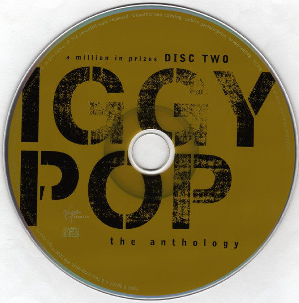Iggy Pop : A Million In Prizes: The Anthology (2xCD, Comp)