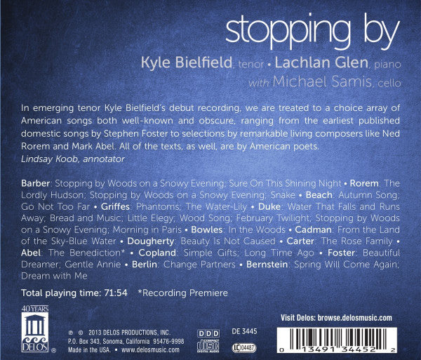 Kyle Bielfield : Stopping By (CD, Album)