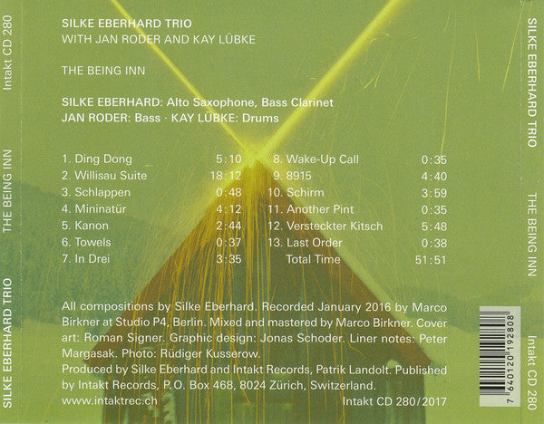 Silke Eberhard Trio : The Being Inn (CD, Album)