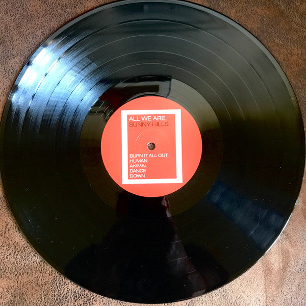 All We Are : Sunny Hills (LP, Album, Ltd, Wit)