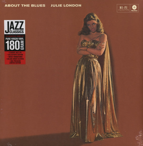 Julie London : About the Blues (LP, Album, Mono, Ltd, RE, RM, 180)