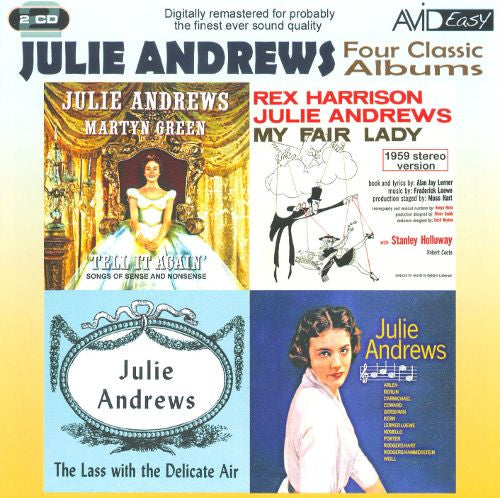 Julie Andrews : Four Classic Albums (2xCD, Comp)