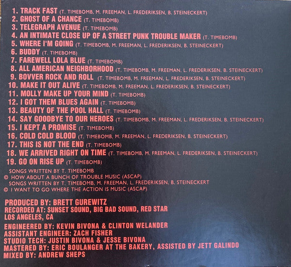 Rancid : Trouble Maker (CD, Album)